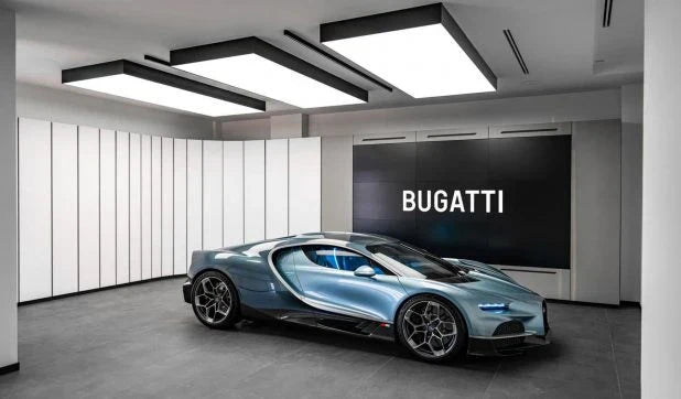 Bugatti ouvre son plus grand showroom à Azerbaïdjan.