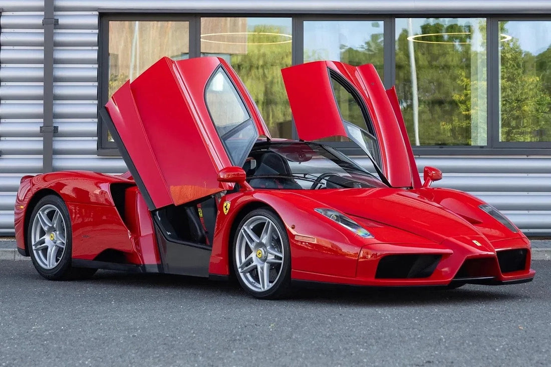 L'ancienne Ferrari Enzo de Jenson Button en vente